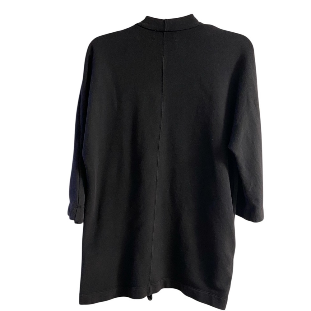 Aritzia Wilfred free black open front kimono cardigan relaxed fit Small - Picture 3 of 7